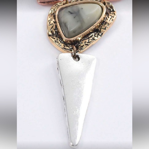 Statement Multicolor Drop Earrings - Women Jewelry R334 - Picture 2 of 4